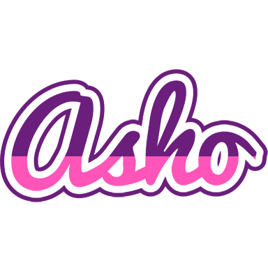 Asho cheerful logo