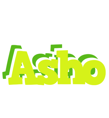 Asho citrus logo