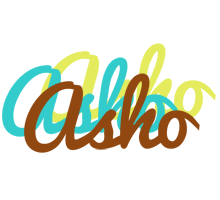 Asho cupcake logo