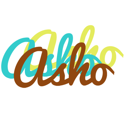 Asho cupcake logo