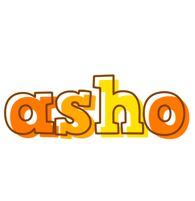 Asho desert logo