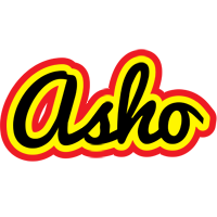 Asho flaming logo