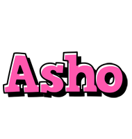 Asho girlish logo