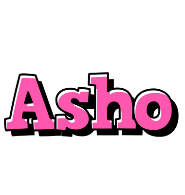 Asho girlish logo