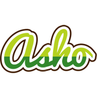 Asho golfing logo