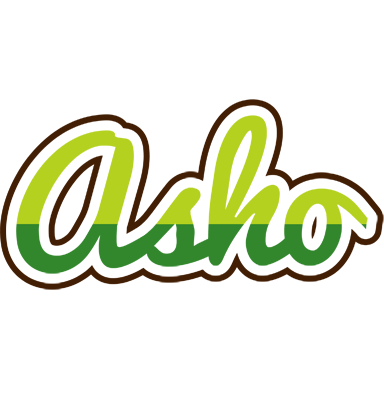 Asho golfing logo