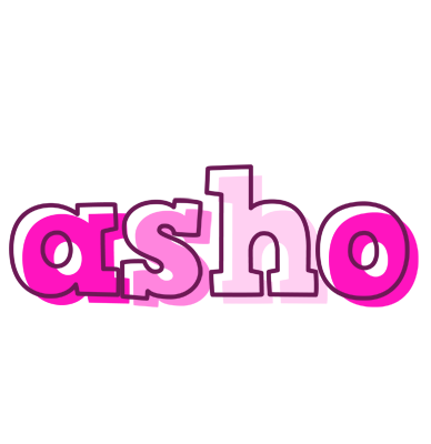 Asho hello logo
