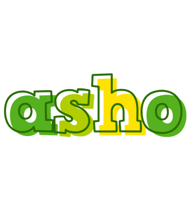 Asho juice logo