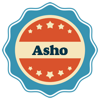 Asho labels logo