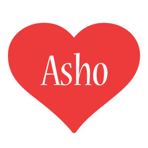 Asho love logo