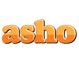 Asho orange logo