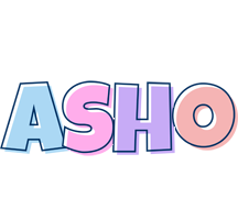 Asho pastel logo