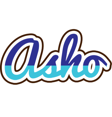 Asho raining logo