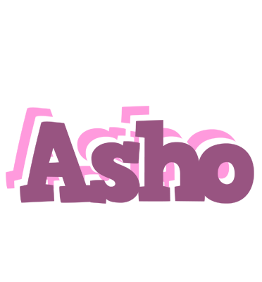 Asho relaxing logo