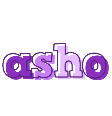 Asho sensual logo