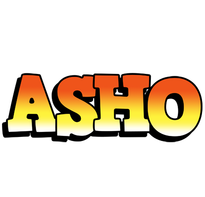 Asho sunset logo
