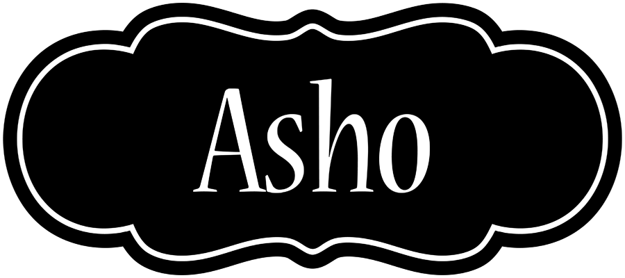 Asho welcome logo