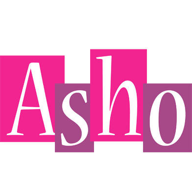 Asho whine logo