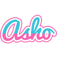 Asho woman logo