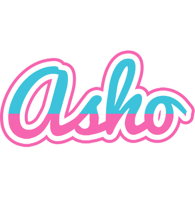 Asho woman logo