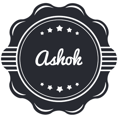 Ashok badge logo