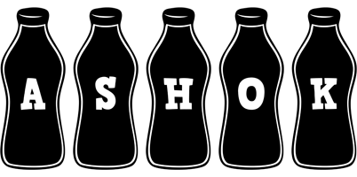 Ashok bottle logo