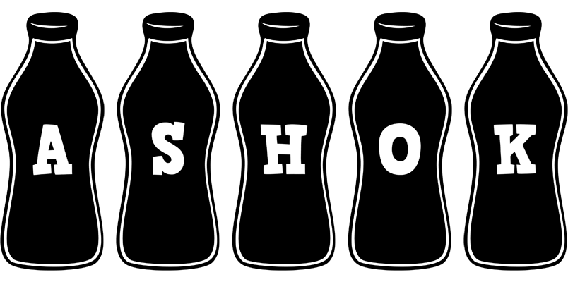 Ashok bottle logo