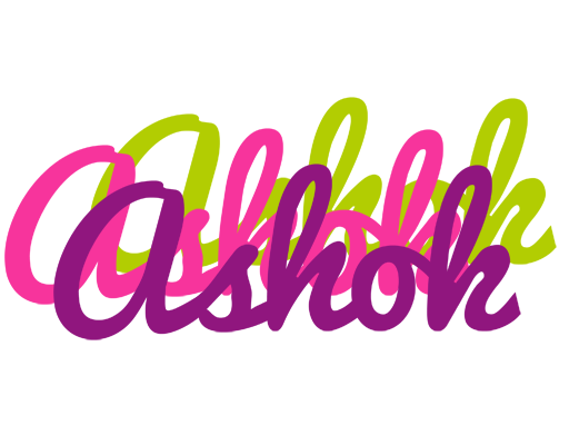 Ashok flowers logo