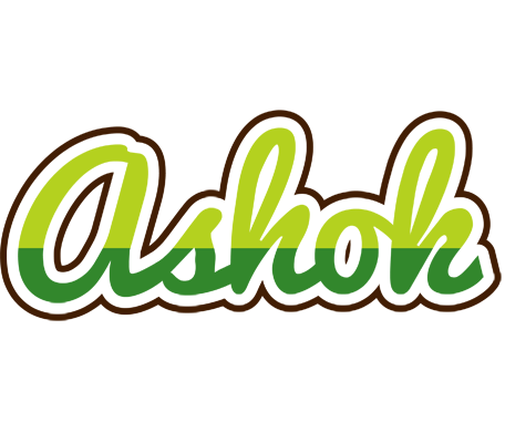 Ashok golfing logo