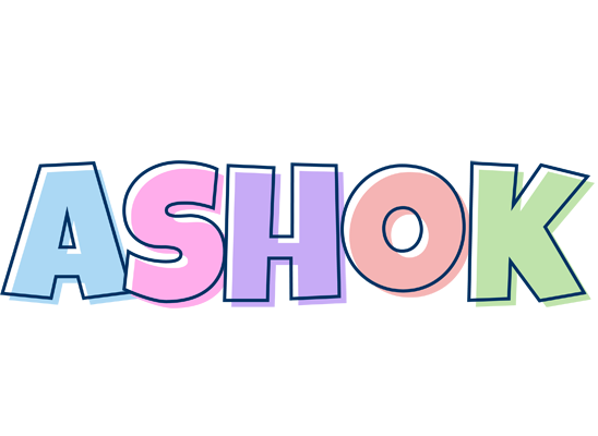 Ashok pastel logo
