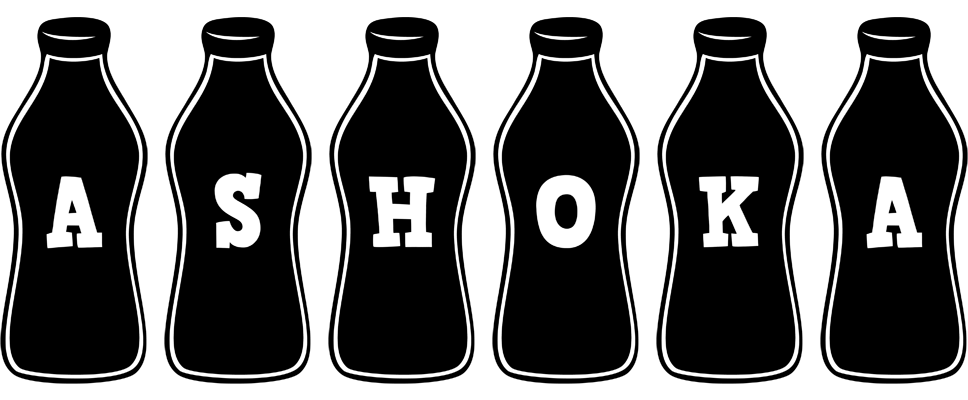 Ashoka bottle logo