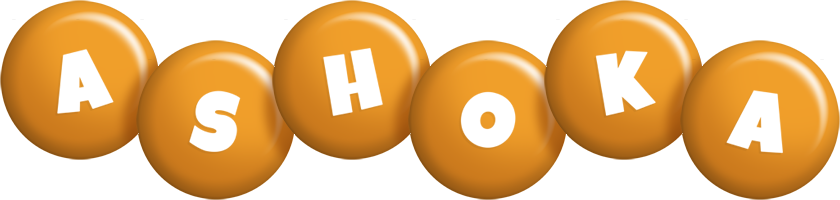 Ashoka candy-orange logo