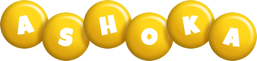 Ashoka candy-yellow logo