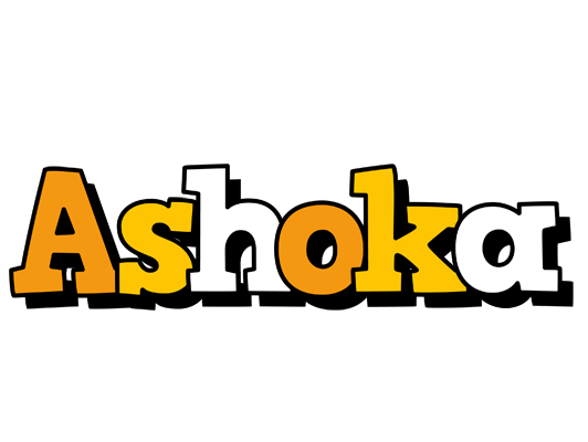 Ashoka cartoon logo