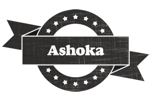 Ashoka grunge logo