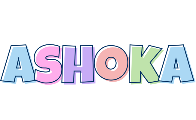 Ashoka pastel logo