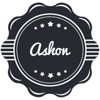 Ashon badge logo