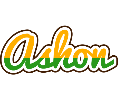 Ashon banana logo