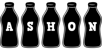 Ashon bottle logo