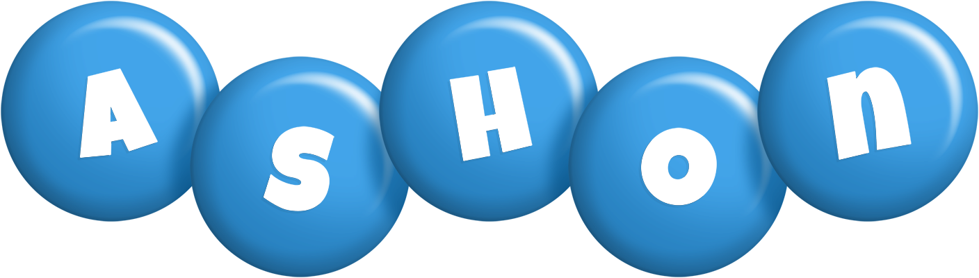 Ashon candy-blue logo