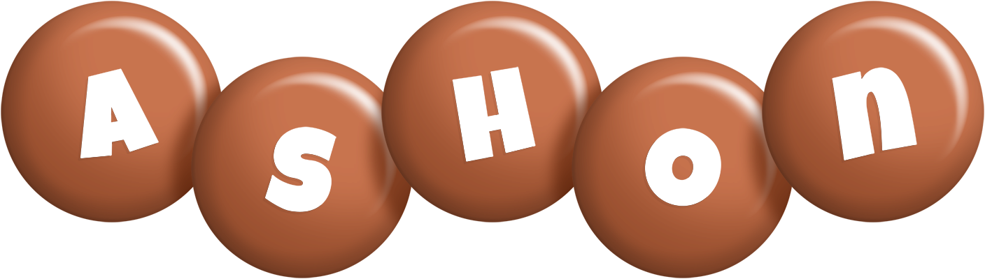 Ashon candy-brown logo