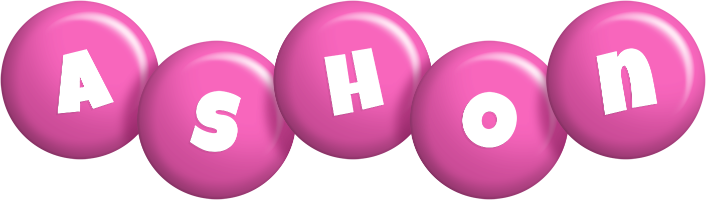 Ashon candy-pink logo