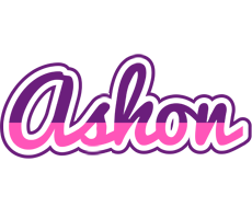 Ashon cheerful logo