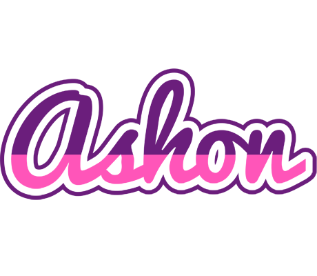 Ashon cheerful logo