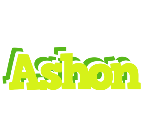 Ashon citrus logo