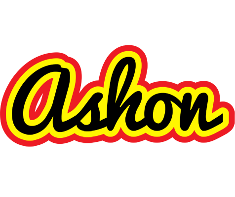 Ashon flaming logo