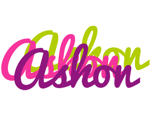 Ashon flowers logo