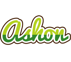 Ashon golfing logo