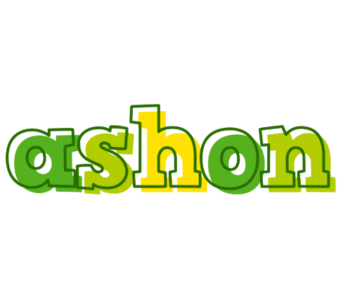 Ashon juice logo