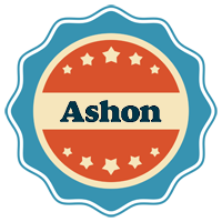 Ashon labels logo